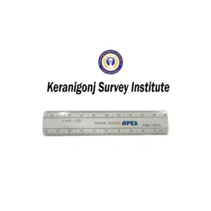 ১২" প্লাস্টিক স্কেল – টেকসই ও নির্ভুল পরিমাপের জন্য